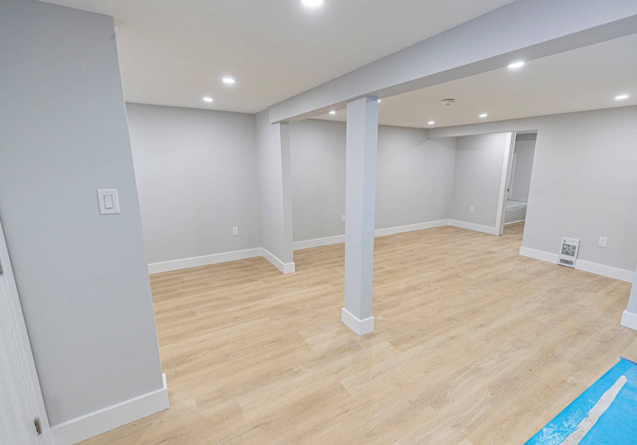 Basement remodel